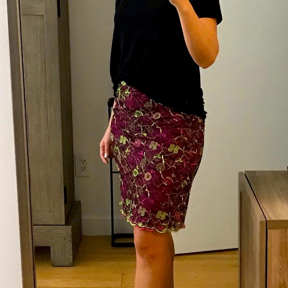 Christian Lacroix Lace Skirt - Picture 4 of 5